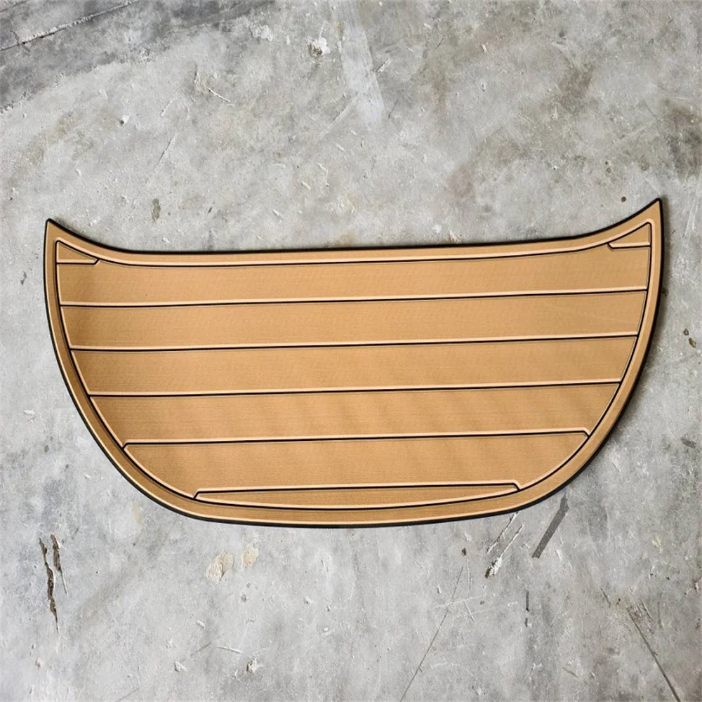 2019 Moomba Makai Swim Step Platform Cockpit Pad Boat EVA Foam Faux Teak Floor Mat Seadek Gatorstep Style Self Adhesive fm16