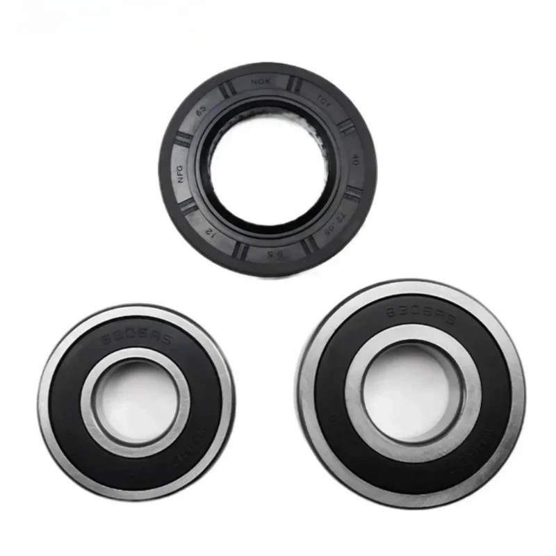 Nuevo Kit de Rodamientos 0020600157-A 6305RS 6306RS 340 con Sello de Aceite para Lavadora, Repuestos