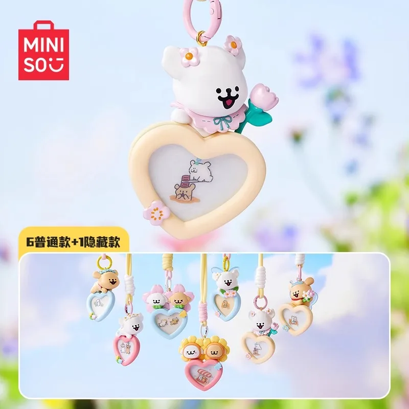

2025 New Genuine Line Dog Garden Series Car Aromatherapy Pendant Girl Gift Surprise Blind Box Handmade Ornament Surrounding