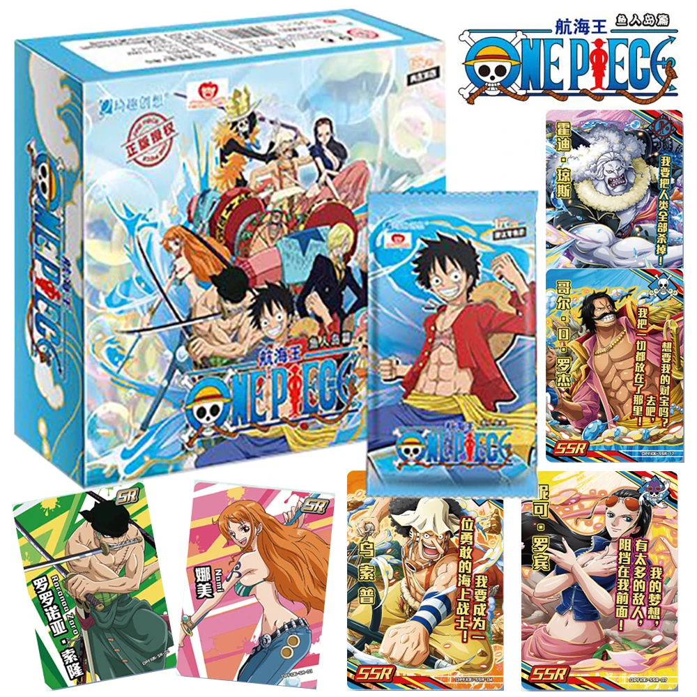 

Original ONE PIECE Card For Children BROOK Jinbe Tony Tony Chopper Classic Fantasy Anime Limited Game Collection Card Kids Gifts