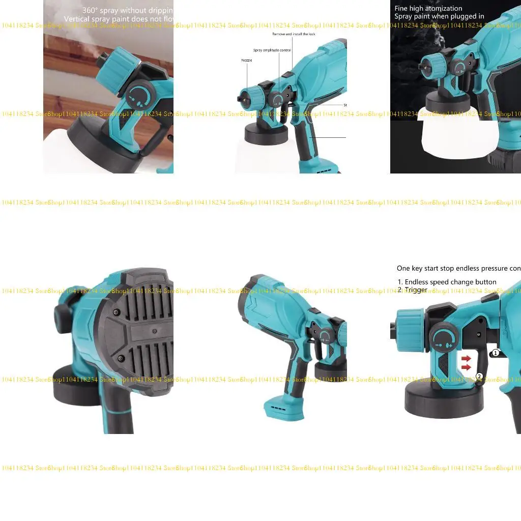 

P9FB Функциональный 220V Электрический распылитель краски, 150 DIN/S ВИСКАЗИТЕЛЬНОСТЬ, 4 варианты сопла, подходящие для и
