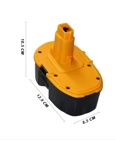 Baterie Ni-MH pro Dewalt DC9096 DE903918V 12800/6800/9800mAh DE9096 DE9098 DE9503 DC212 DC330, náhradní baterie pro akumulátorovou vrtačku - náhled 6