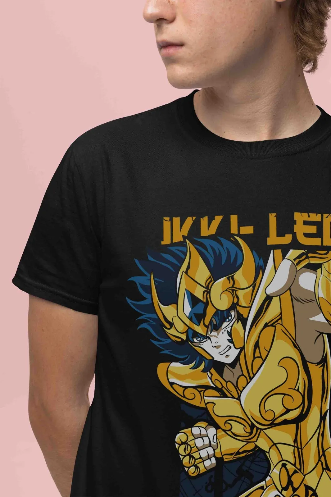 Saint Seiya Shirt Shiryu Tshirt Hyoga T-Shirt Shun Top Ikku Anime Graphic Tee