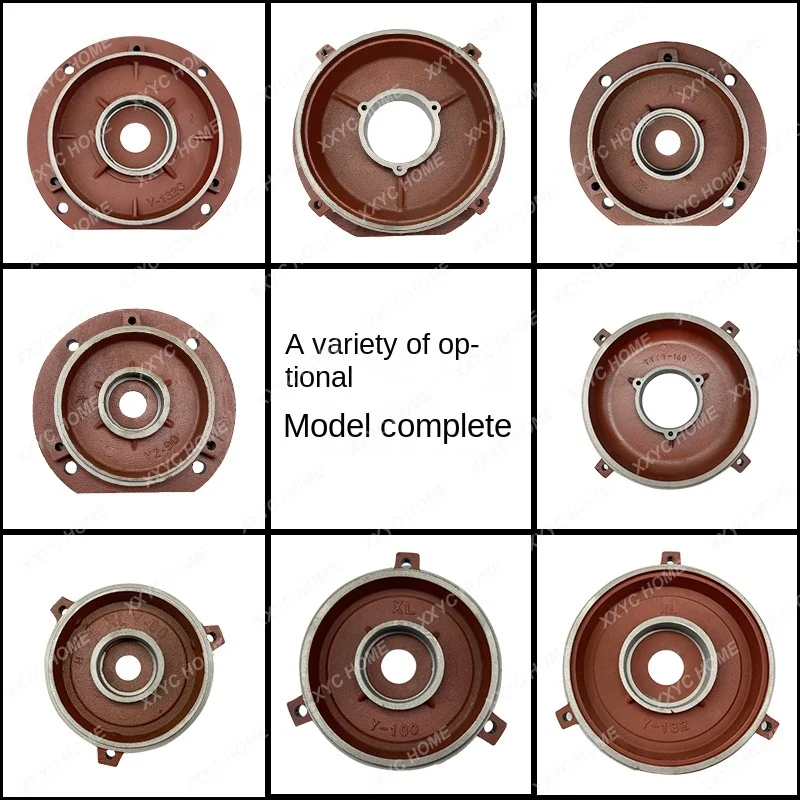 Imagem -02 - Placa de Flange Dianteira e Traseira para Motor Vertical Montagem do Motor Y112 Placa de Flange 90 Completa y2 132