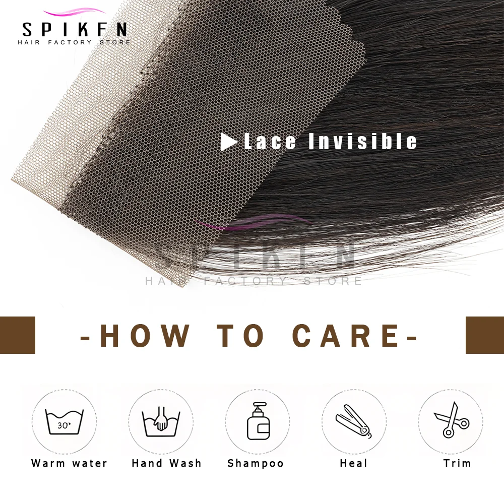 레이스 인모 앞머리 연장 20개 천연 생머리 사이드 뱅 6가지 색상 여성용 블랙 브라운 블론드 헤어