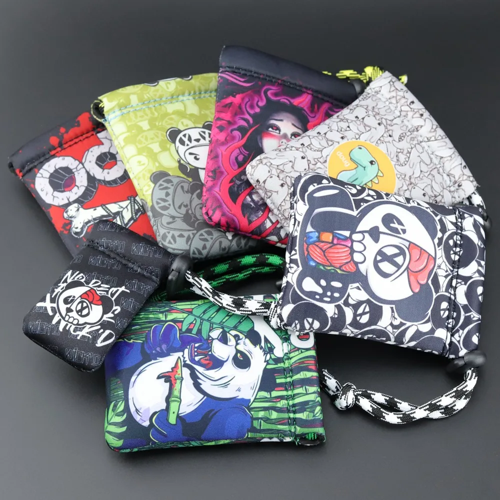 3mm 3D BB Printing Material Stretchy Box Waterproof Cloth Pouchs Aluminum Alloy Dot-AIO Button 510 To 810 Adapter