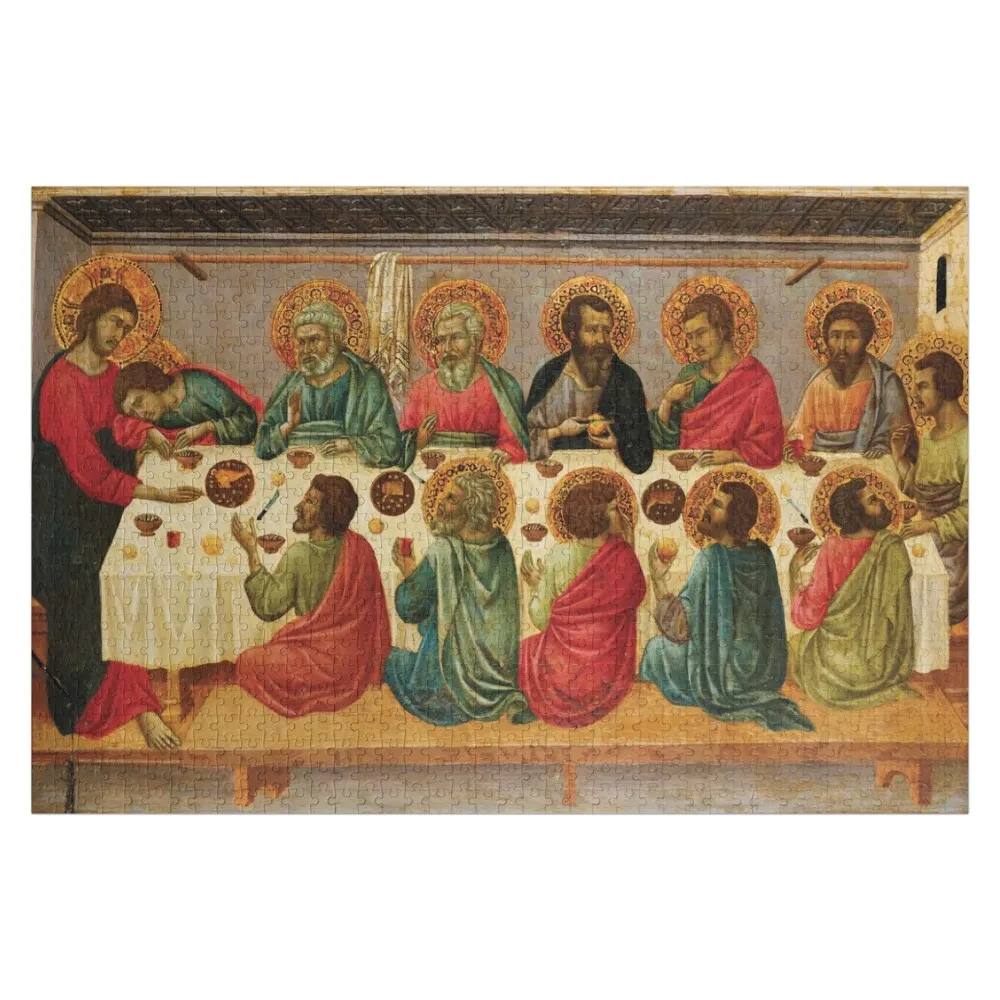The Last Supper by Ugolino da Siena Jigsaw Puzzle Personalized Gifts Personalized Gift Married Personalized Puzzle