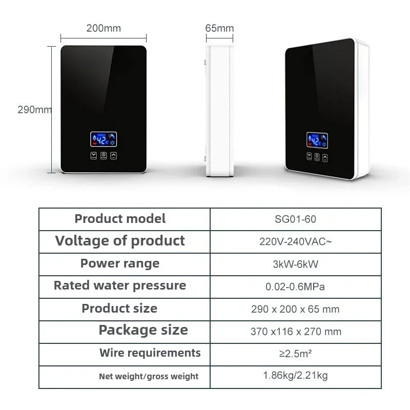 

Отличный проточный электрический водонагреватель с постоянной температурой, без накопительного бака, быстрый нагрев для кухни, душа, парикмахерской
