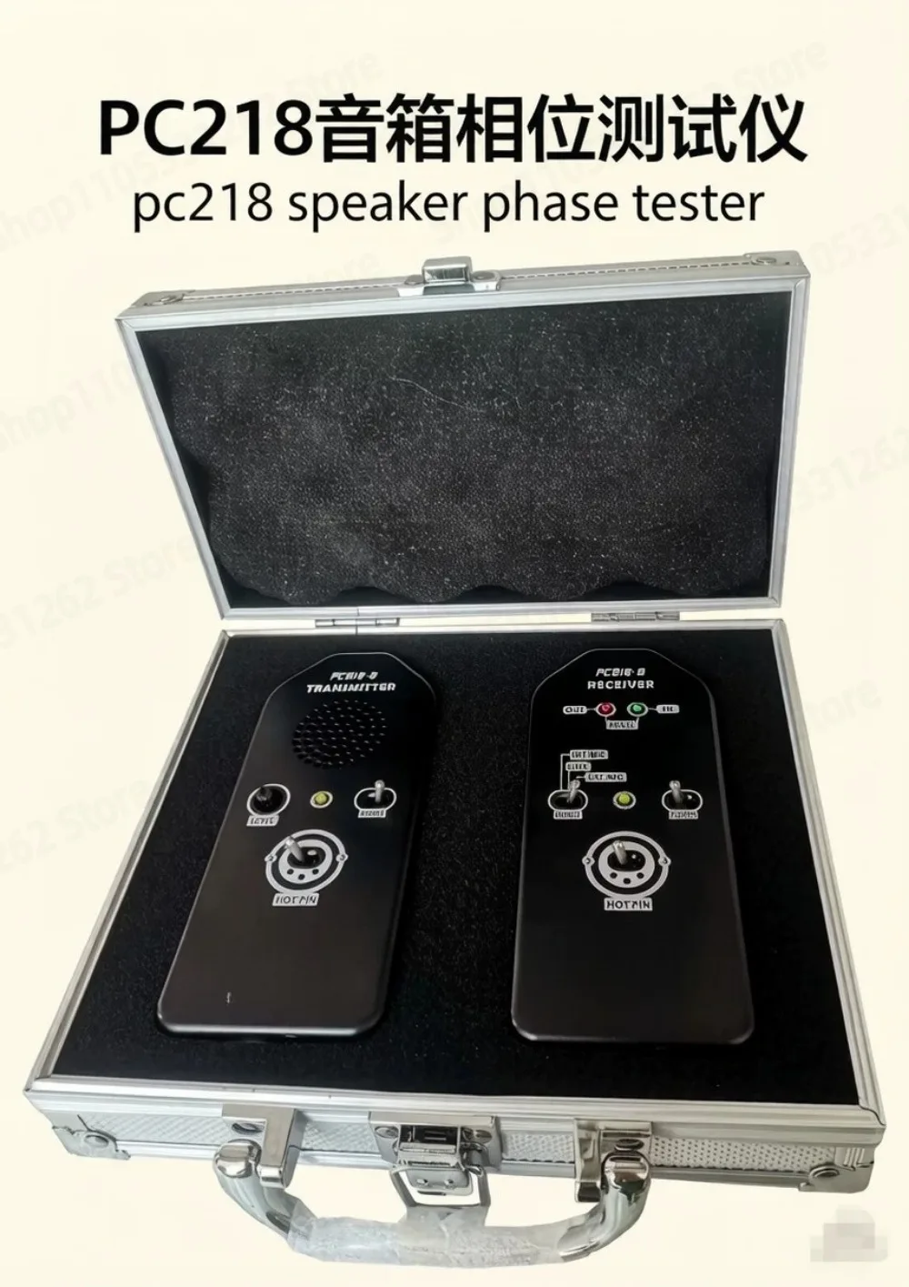 PC218 Speaker Phase Tester and Polarity Checker with Pulse Signal Generator for Audio Installation