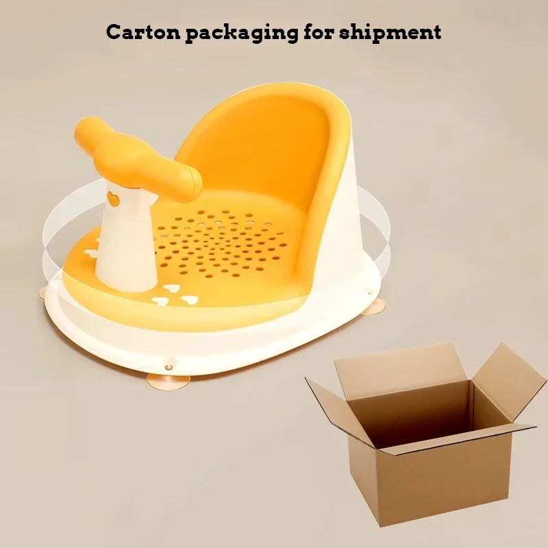 Portable Baby Shower Seat Newborn Anti-Slip Bath Support Chair Kids Shower Stand Infant for 0-36 Months Baby