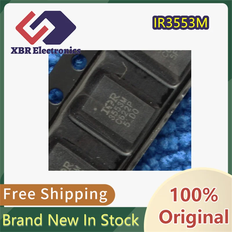 

(10/50 piece) IR3553M Silk-Printed 3553M Synchronous Gate Driver PQFN-25 4mm x 6mm Brand New Genuine Original Free Shipping