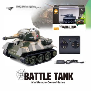 Mini Tiger RC Tank Model for Children, Remote Control Tank, Electronic Toys for Boys, Imitateote, Radio, Gifts for Children, 1: 100 Scale 10 Main Sales Remote Control Tank - №9