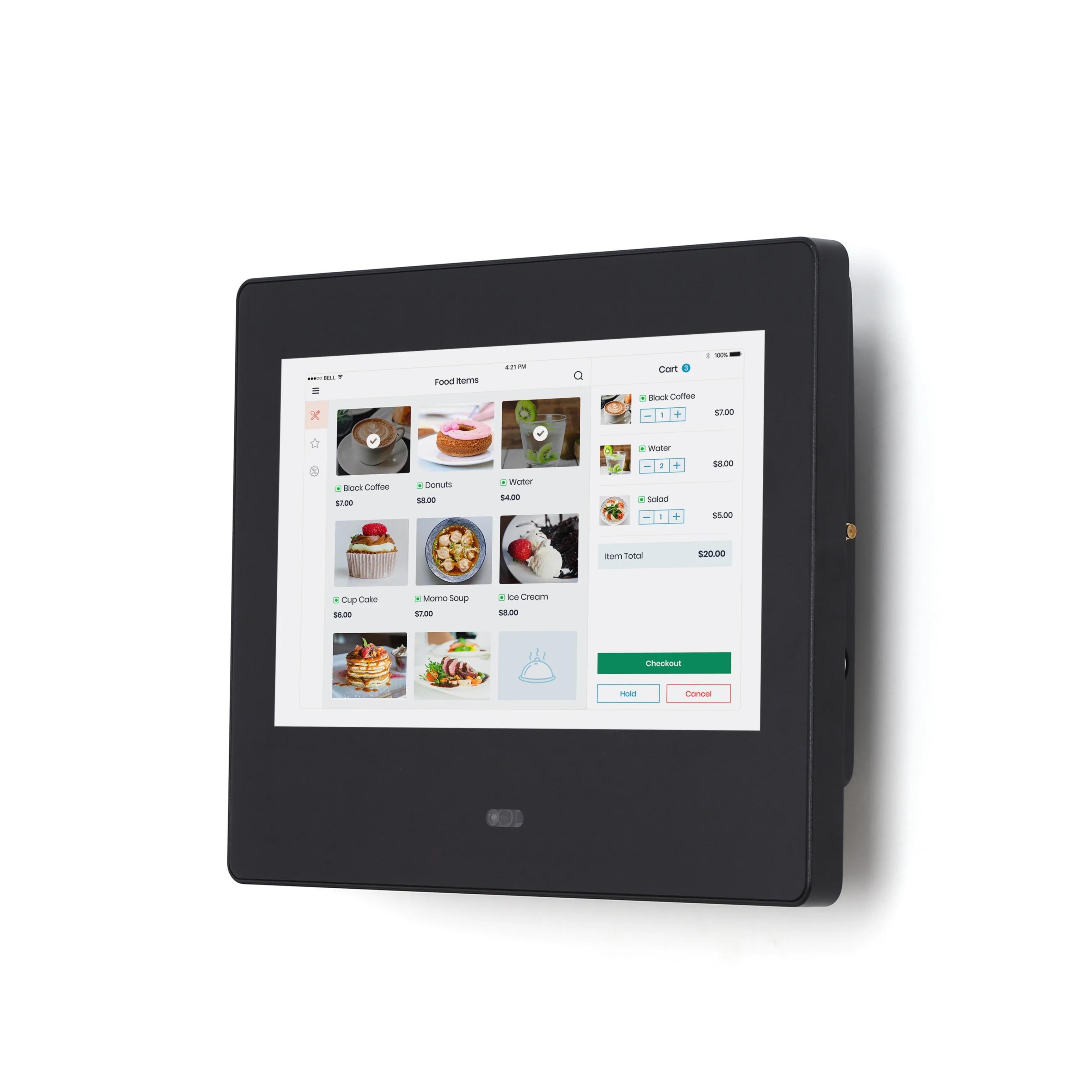 In stock Matsuda POS 11.6inch Wall-Mountable Touch POS Windows/Android Shopping Malls Cash Register Terminal