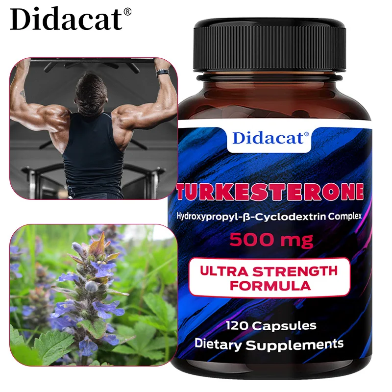 Didacat Turkish Sterol - 500mg, Supplement, Supports Strength, Muscle Health, Balanced Energy Levels