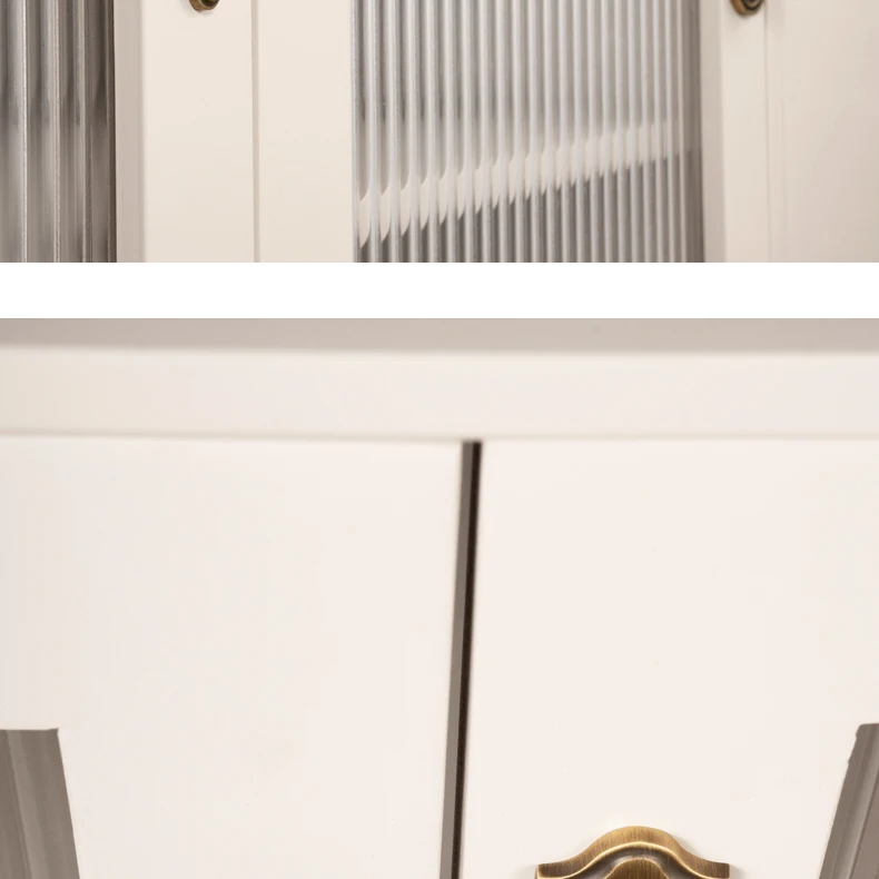 Antique brass cabinet knob with backplate product image 10