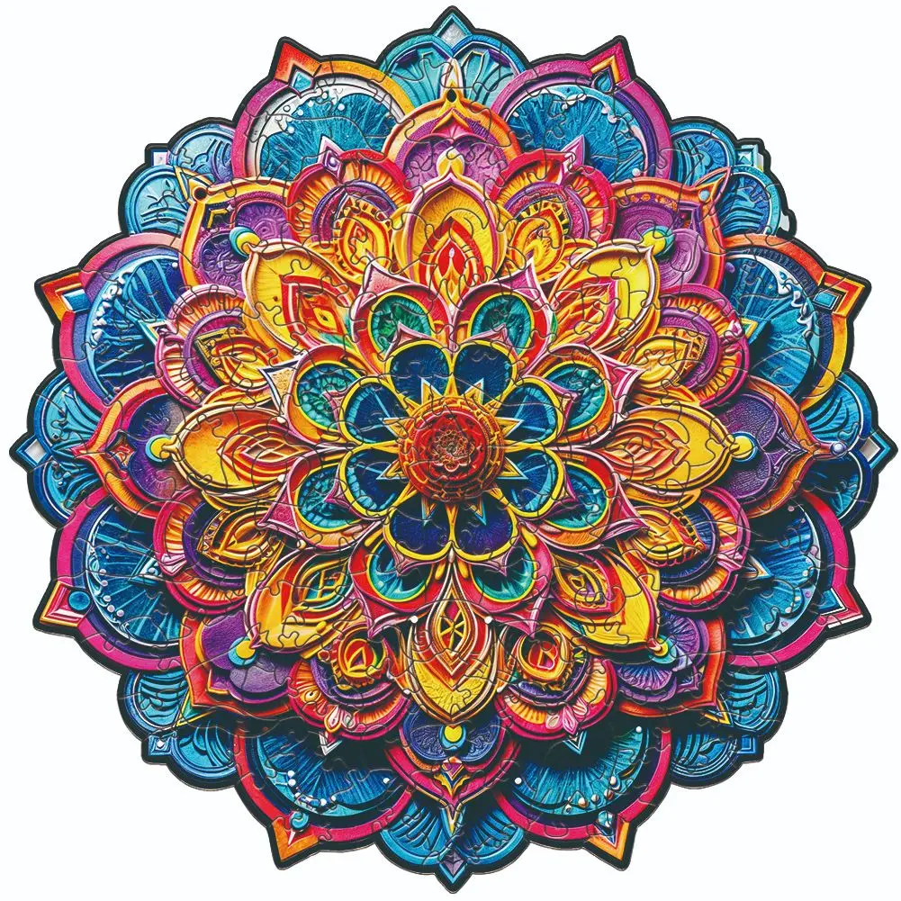 Puzzle di animali in legno fatto a mano Decorazione artistica per la casa dopo l'assemblaggio Pezzi di taglio fine150 pezzi Livello di difficoltà