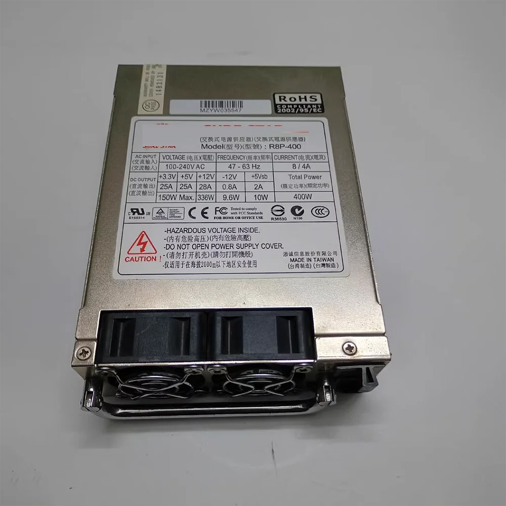 Oryginał dla TC SURE STAR 400W SS-400R8P Zasilacz R8P-400 Moduł zasilania