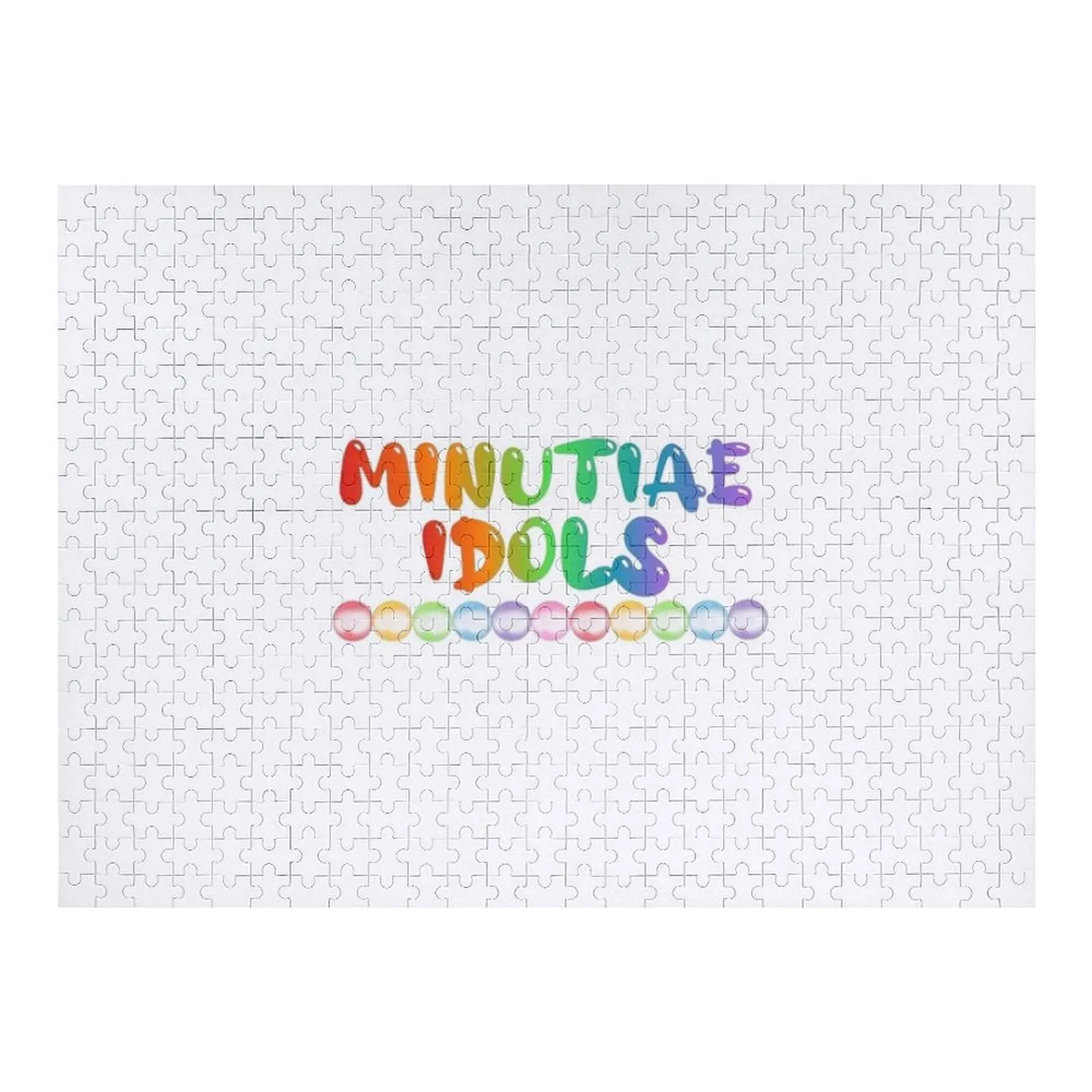 

Minutiae Idols Jigsaw Puzzle Custom Wooden Name Custom Kids Toy Puzzle