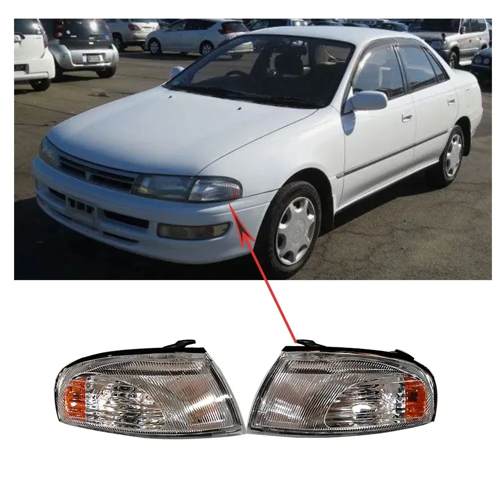 

Автомобильный хрустальный передний указатель поворота, угловая лампа для Toyota Carina At190 St190 CT195 1992