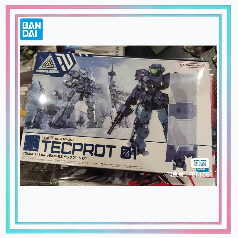 

Bandai Original 30MM 1/144 EEXM-23 TECPROT 01 Plastic Assembly Model Kit Action Figure Toys Collection Gifts