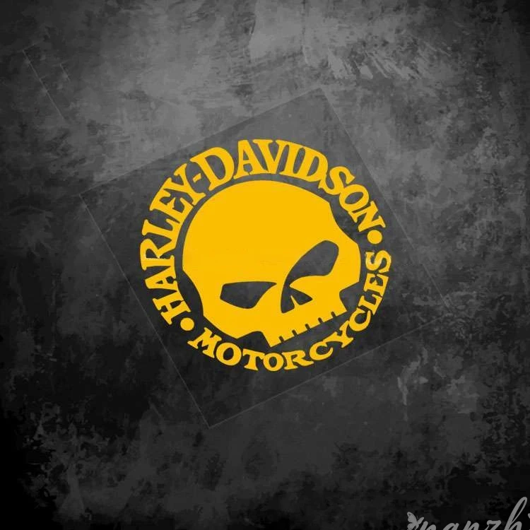 Skull Decorative Stickers Retro Motorcycle Reflective Decals For Harley Davidson Electra Glide Ultra Classic 1250 PA Accessory view 4