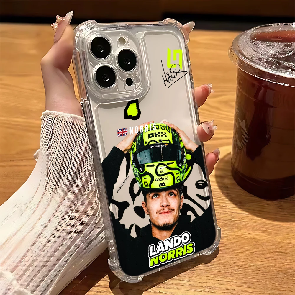 Phone Case For L-Lando Norris iPhone 16e 16 15 14 13 12 11 Mini Pro Max X  XR XSMax 7 8 Plus Anti Fall Cover - AliExpress 202192403