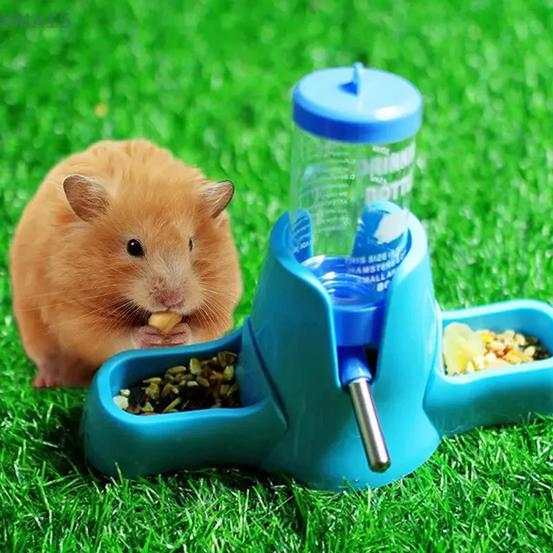 Essential Hamster Water Bottle, Petite Animal Food Dispenser Accessory, Automated Feeding Device.
