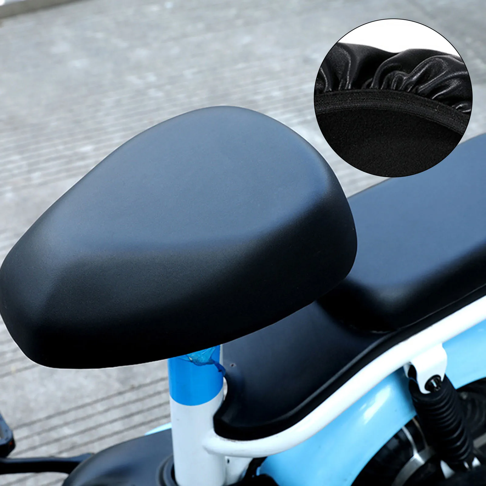 Polyester Ebike Cover Ebike Cover Ebike Cover Very Sturdy Water Resistant 25x20CM Black Easy To Install Ebike Cover