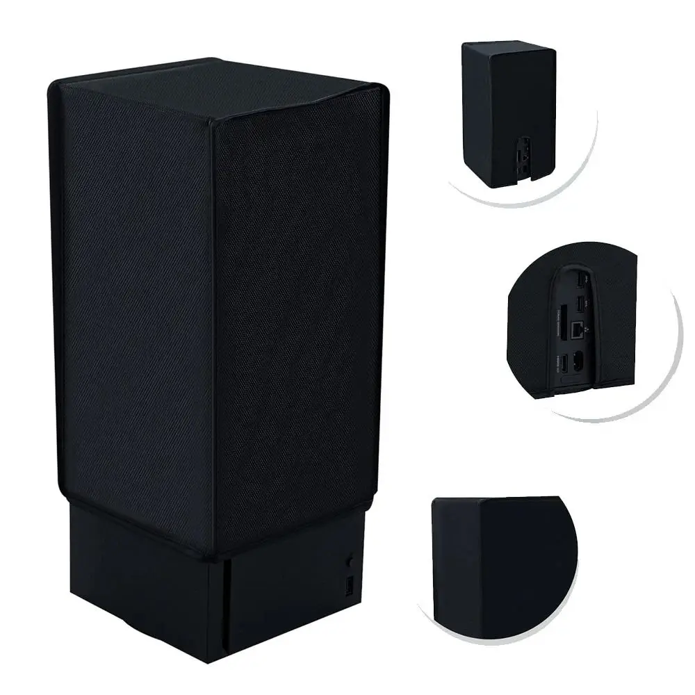 

Anti-Scratch Dust Cover Waterproof Dustproof Vertical Protective Case Mesh Game Console Accessories for Xbox Series X