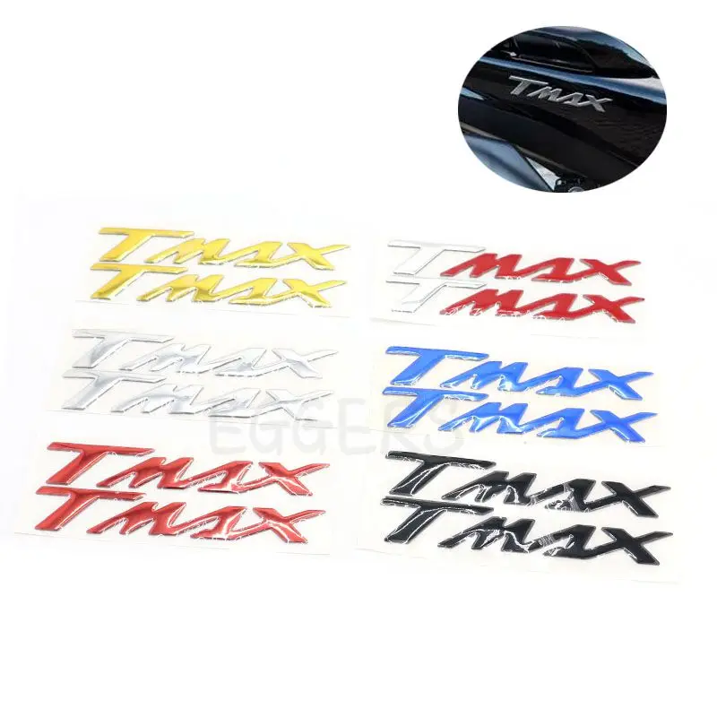 Motorcycle Decals Stickers Tank Body Sticker 3D Badge Emblem For Yamaha TMAX500 TMAX530 T-MAX 500 530 Motorbike Accessories