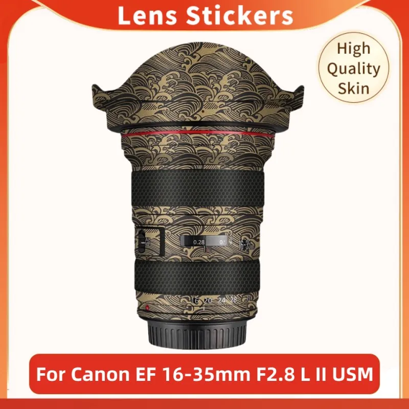 

EF 16-35 2.8L II USM Camera наклейка на рассеиватель защитная пленка в комплекте кожаные аксессуары для Canon EF 16-35 мм f/2.8L II USM