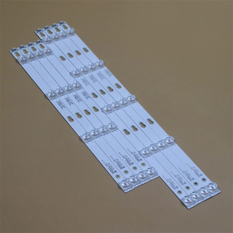 2PCS/Set New TV's LED Lanes Bars For Thomson 50UC6006 50UC6316 Backlight Strips 50D2900 A B 50HR330M05A9/B9 V4 Diagonal Tapes