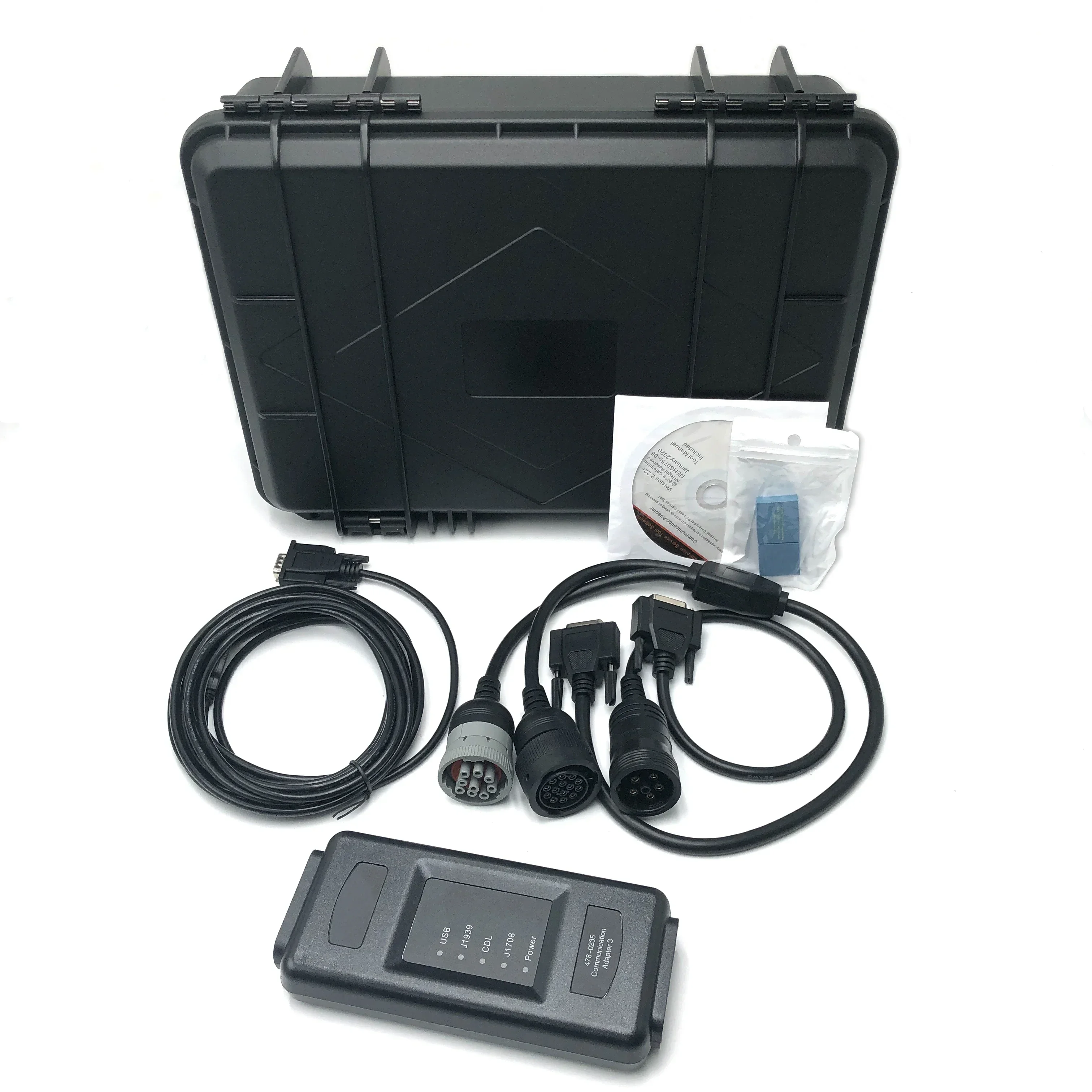 

Диагностический инструмент ET4 Caterpillar 478-0235 538-5051, коммуникационный адаптер, версия 2021B, для грузовиков и экскаваторов CAT, тяжелая техника