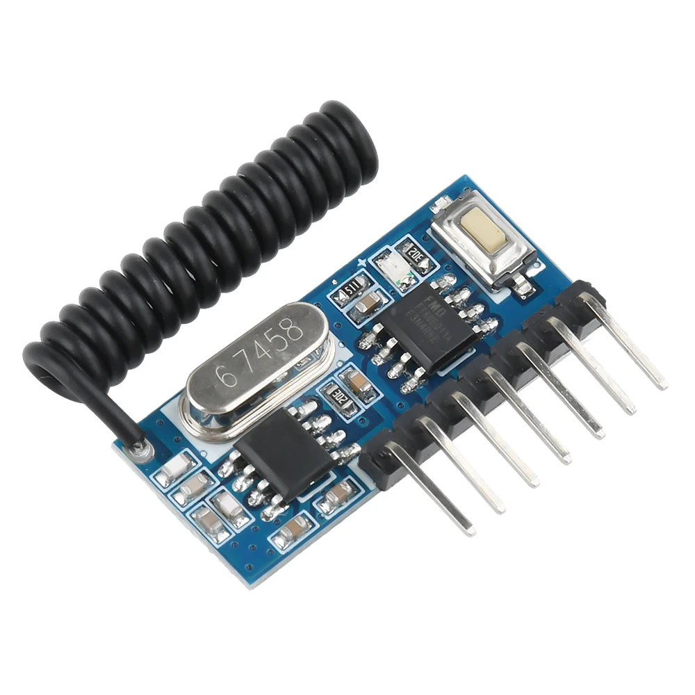 Modulo ricevitore Super eterodina modulo ricevitore telecomando trasmettitore RF Wireless a 4 canali 315/433mhz