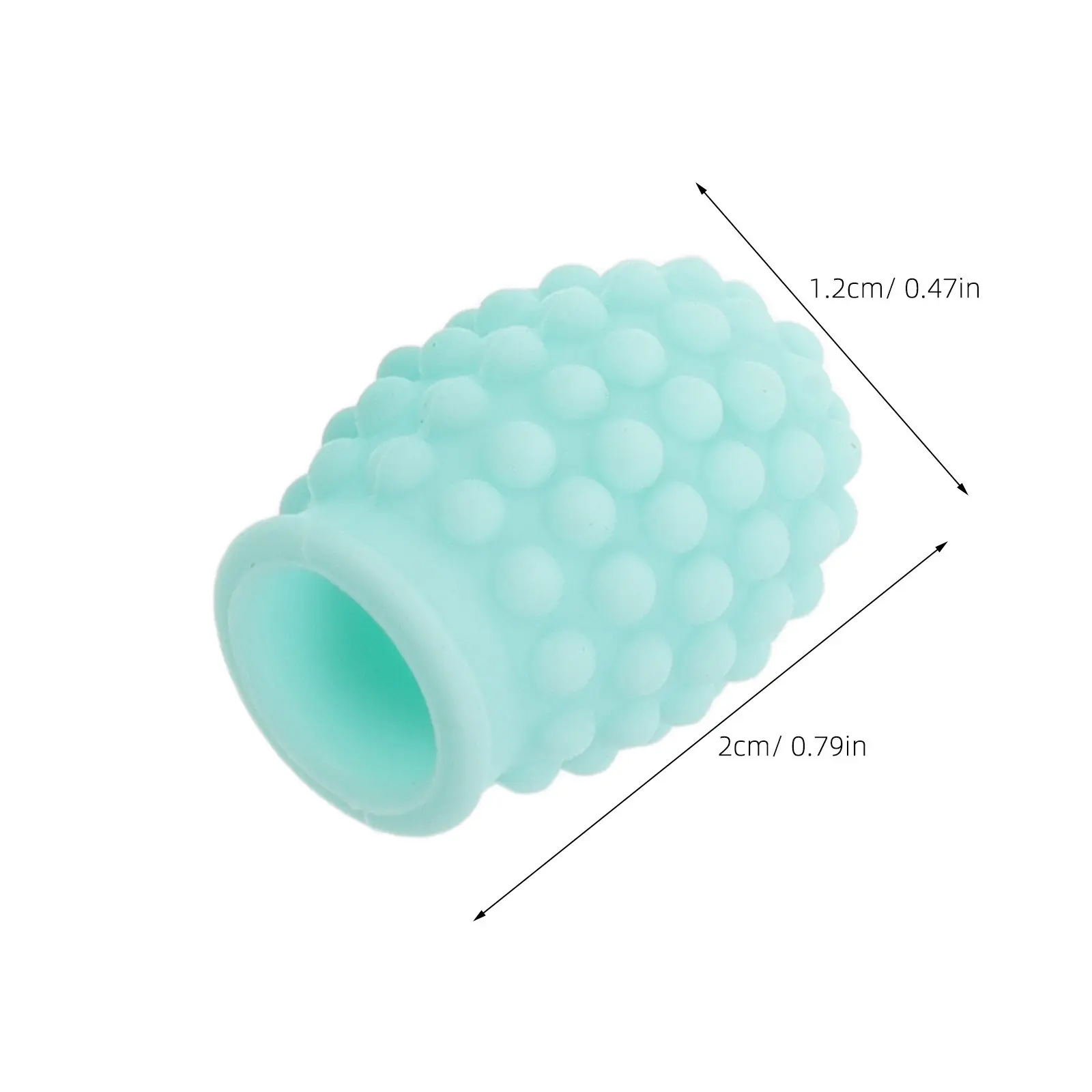 2 Pairs Silicone Drumstick Silencers for Quiet Practice – Noise Reduction Dampeners & Protector Caps