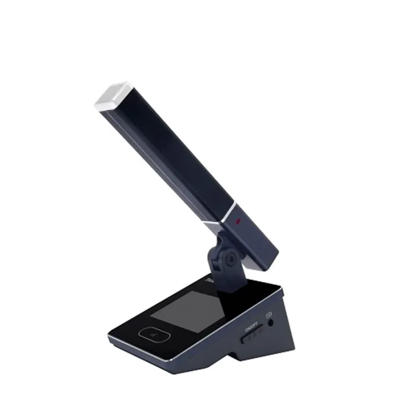 

2.4G touch screen dual diaphragm conference wireless microphone