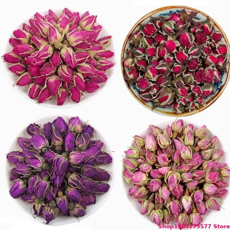 Various High-quality Natural Bulk Rose Dried Flowers Used For Diy Crystal Resin Candles To Make Shower Soap Sachets