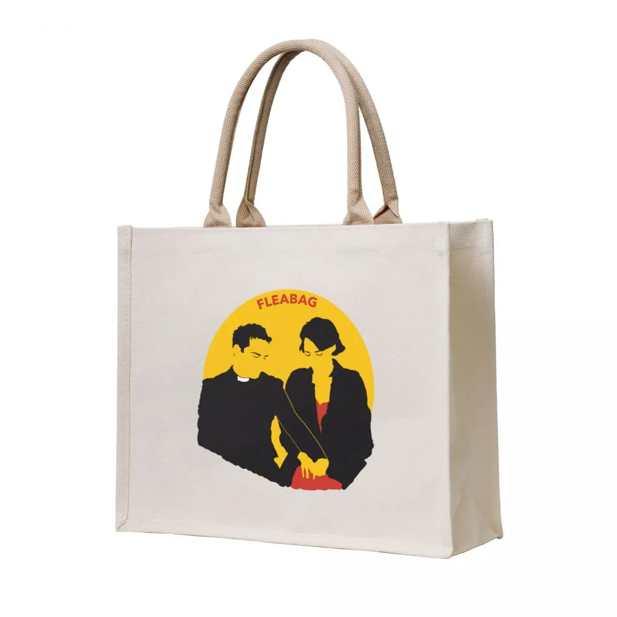 

Fleabag and Hot Priest Tote Bag Shopper bag bags luxury women tote bag university custom bags