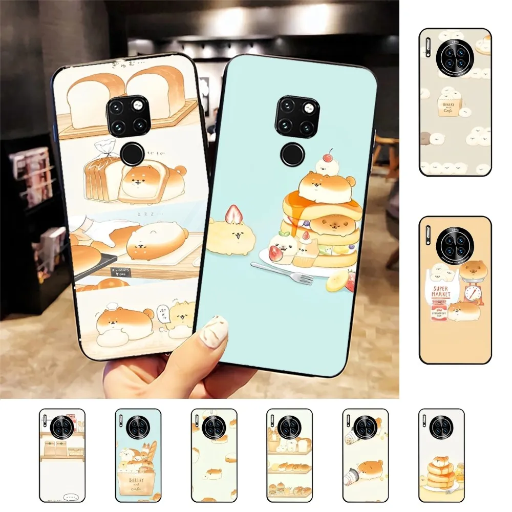 Bread dog Phone Case For Huawei Mate 10 20 30 40 50 lite pro Nova 3 3i 5 6 SE 7 pro 7SE