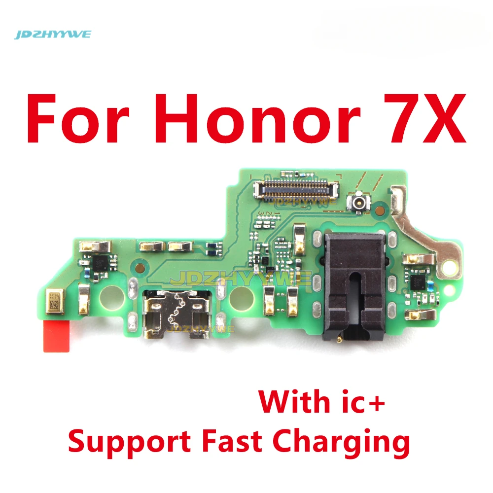 Microphone Module+USB Charging Port Board Flex Cable Connector Parts For Huawei Honor 5A 5C 5X 6A 6X 7A 7X 8X 8C Replacement