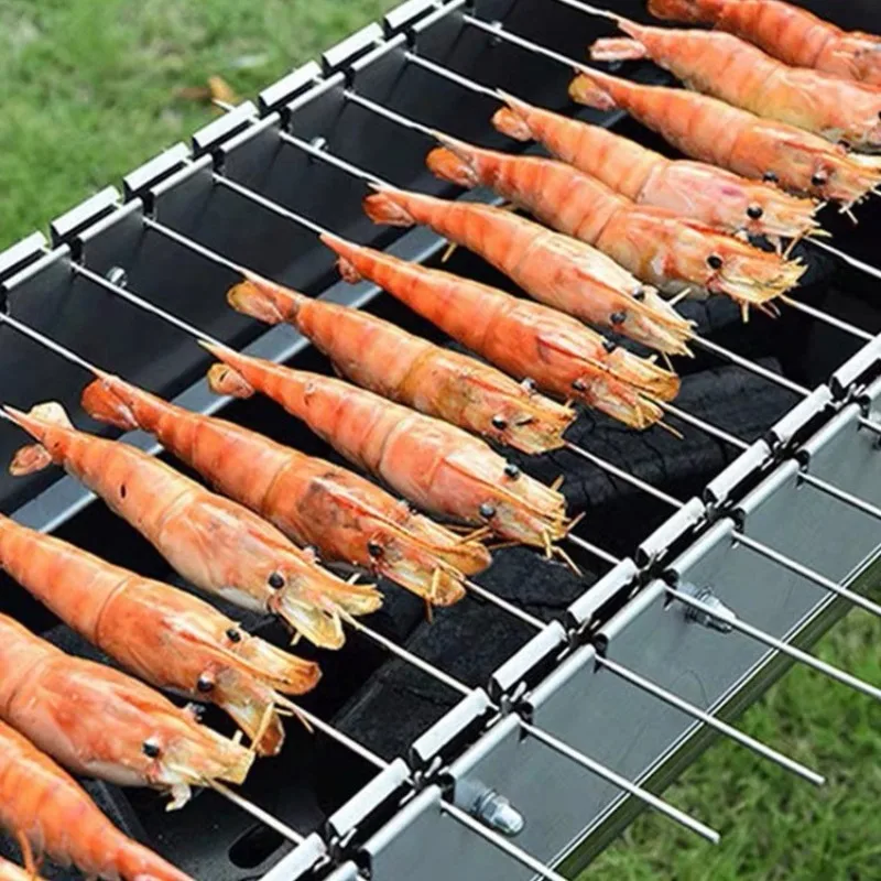 شواية خارجية دوران تلقائي ملعب شواية من الفولاذ المقاوم للصدأ #3