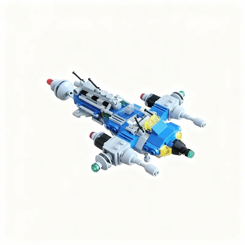 195pcs MOC Promotional Space Infiltrator Model Toys Building Blocks Construction Christmas Gift Education Kids DIY Brick Idea