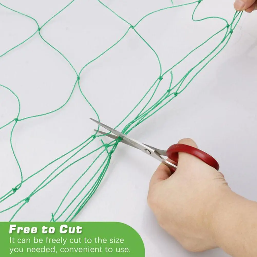 1.8M Heavy Duty Garden Trellis Netting for Cucumber, Vine, Fruits & Vegetables Tomato Plants Trellis Net, Climbing Vining Plants