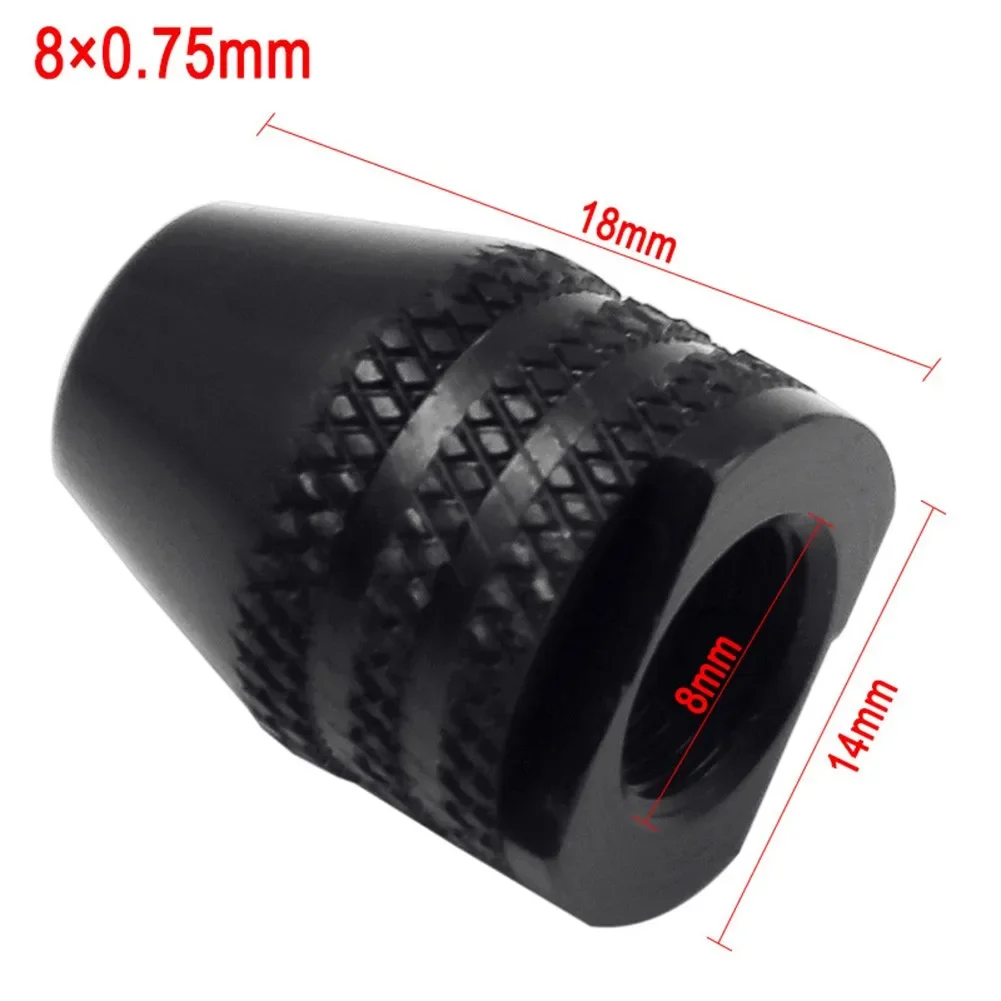 14mm Drill Chuck Electric Grinder Equipment Rotary Tool Three-jaw Workshop Attachment Black Clamping Hot Durable