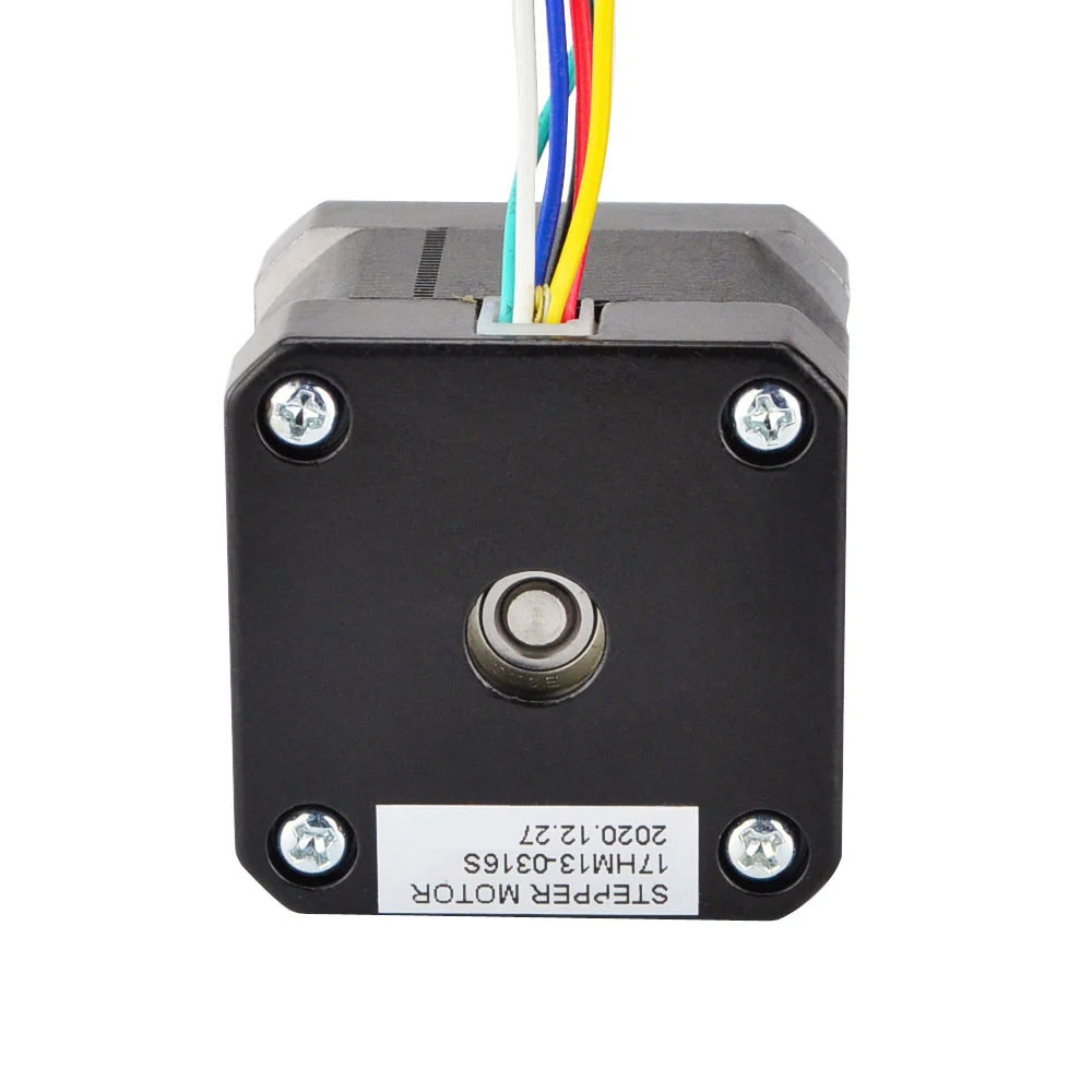 STEPPERONLINE Nema 17 0.9 Stepper Motor Unipolar 0.9deg 16Ncm(22.66oz.in) 0.3A 42x42x34mm 6 Wires