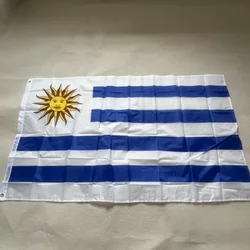 Uruguay flag 90 x 150cm high quality Polyester hanging URY UY Uruguay Flag national flag indoor outdoor decoration banner