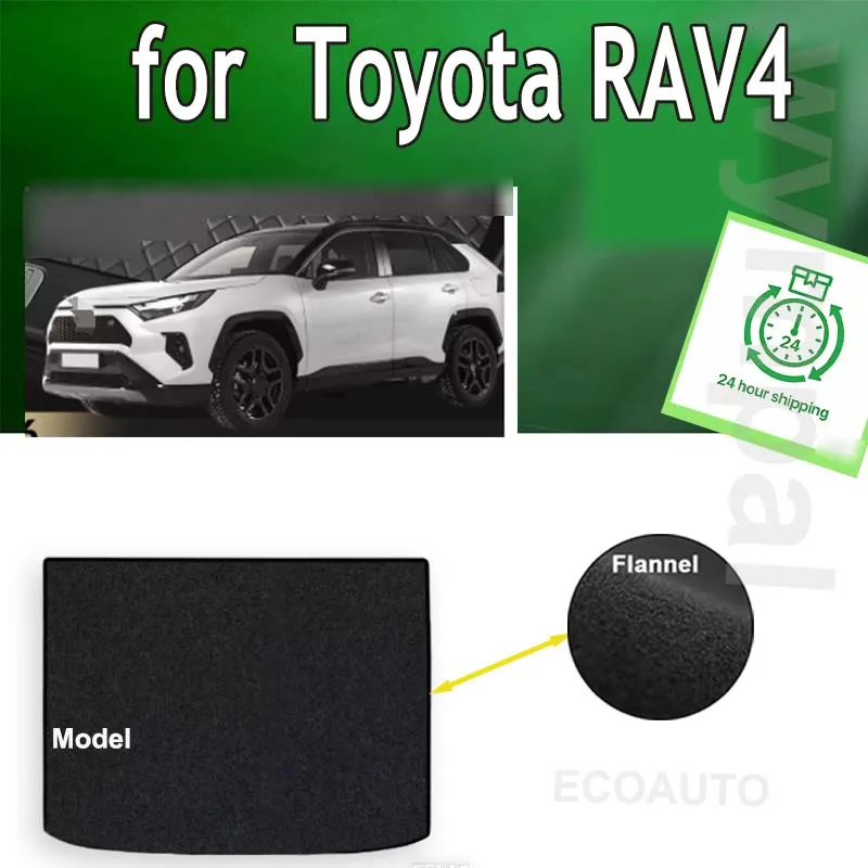 

TREADFIT Rear Trunk Mat For Toyota RAV4 2020-2024 Luggage Floor