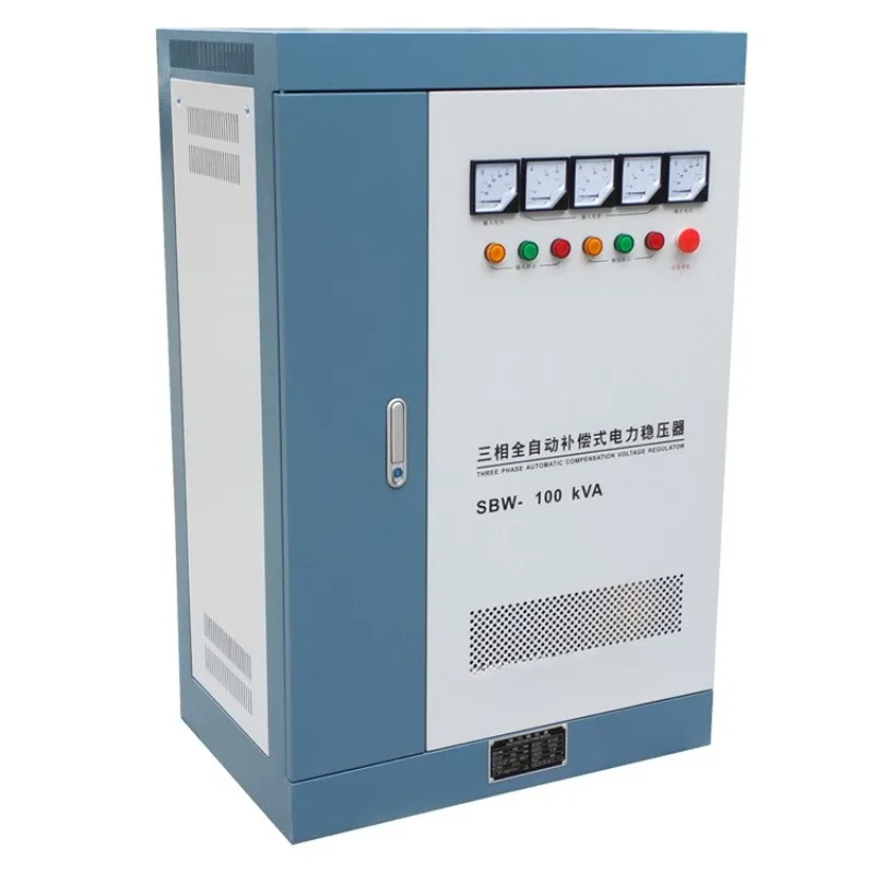 Power supply SBW-100KVA three-phase compensated AC regulated power supply y