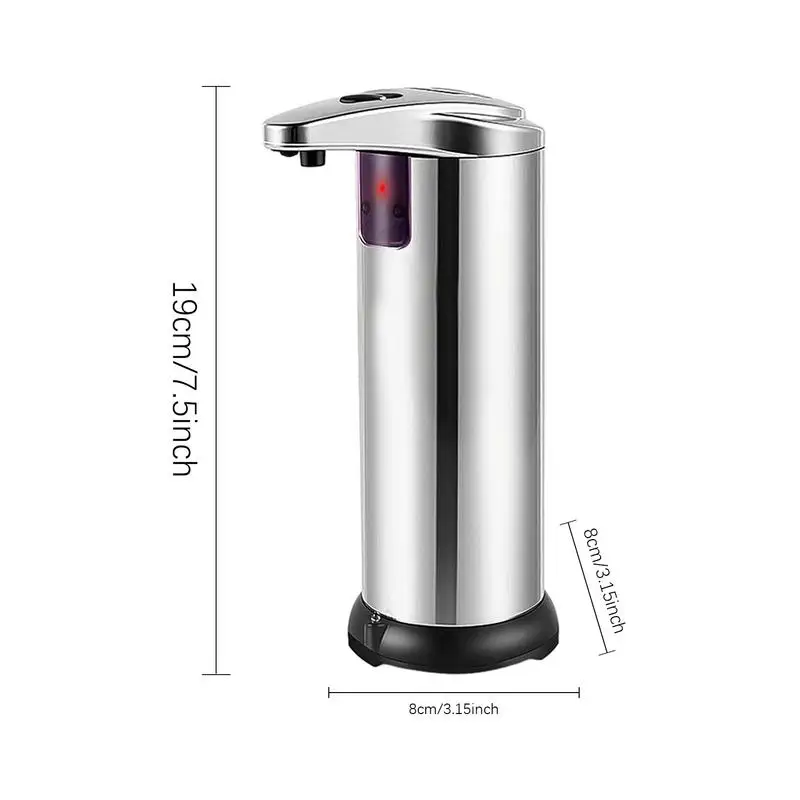 Automatic Liquid Soap Dispenser Touchless Sensor Bathroom Smart Soap Machine 280ML Infrared Liquid Soap Dispenser Pump Container