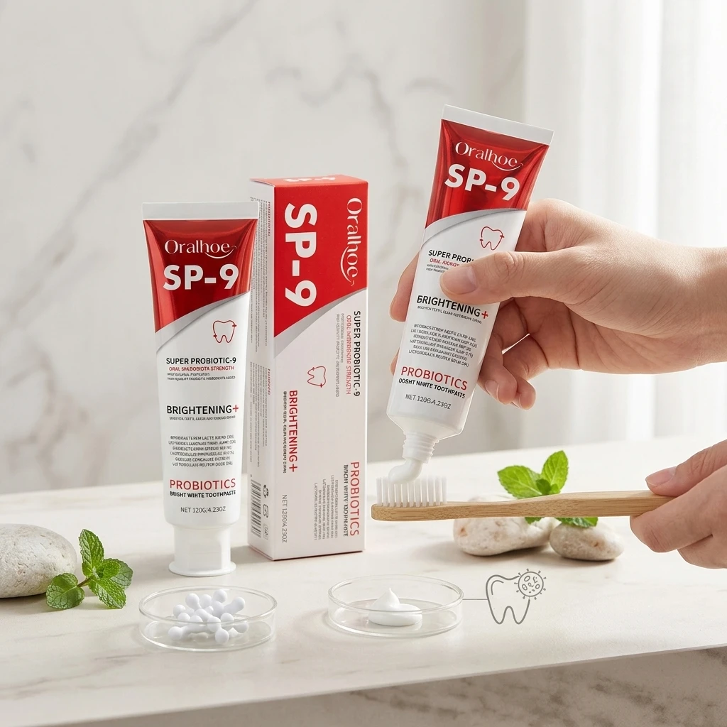 Sp-9 Probiotic Toothpaste Clea - Teeth Whitening Natural recension och pris